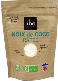 Ibo! Kokos geraspt fijn bio 150g - 3927